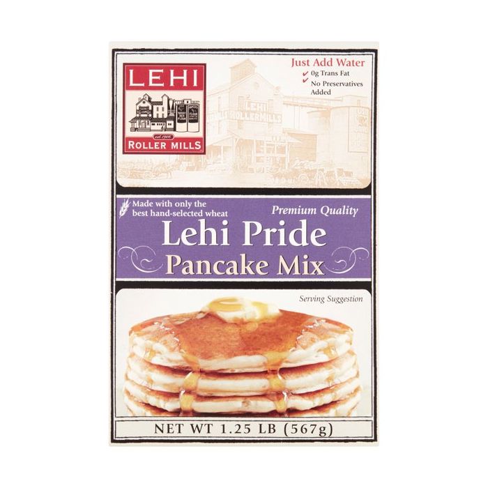 LEHI MILLS: Lehi Pride Pancake Mix, 20 oz