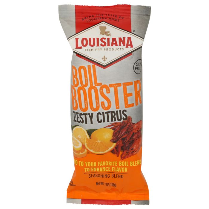 LOUISIANA FISH FRY: Zesty Citrus Boil Booster, 7 oz