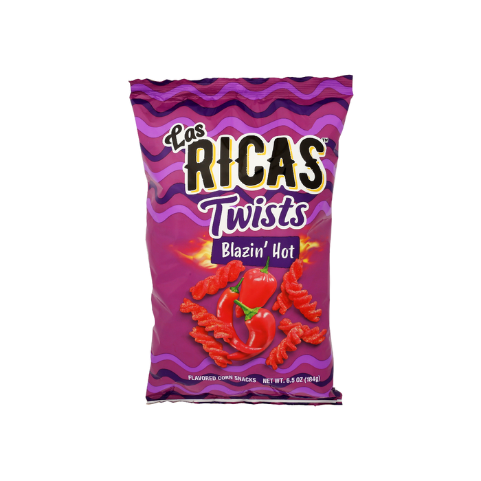 LAS RICAS: Blazin Hot Twists, 6.5 oz