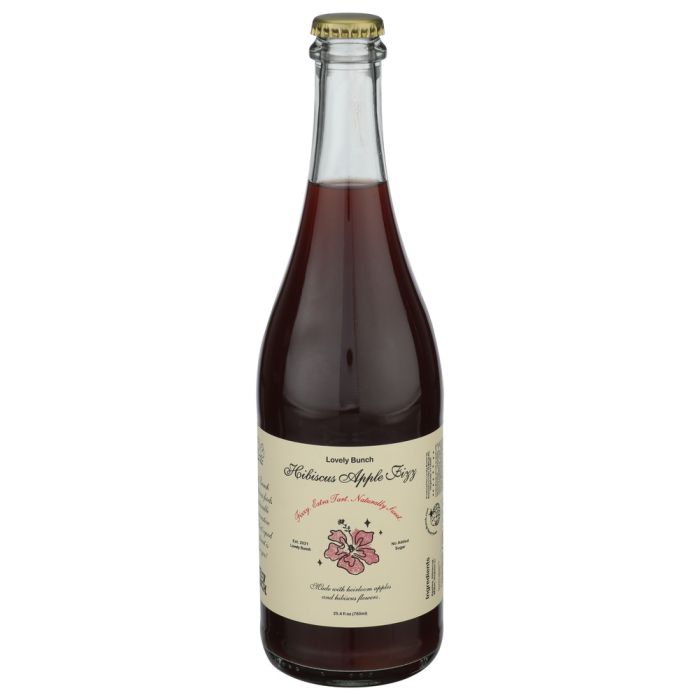 LOVELY BUNCH: Hibiscus Apple Fizz, 750 ml