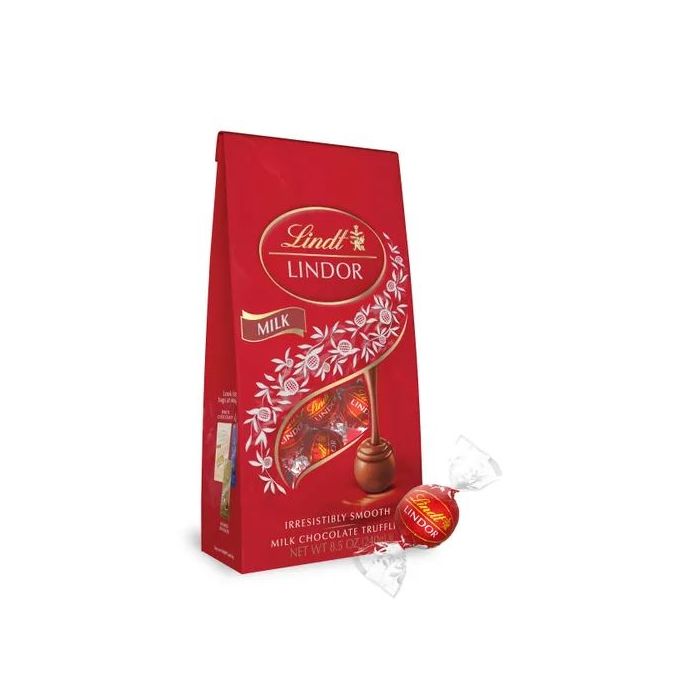 LINDT: Lindor Milk Chocolate Truffle, 8.5 oz