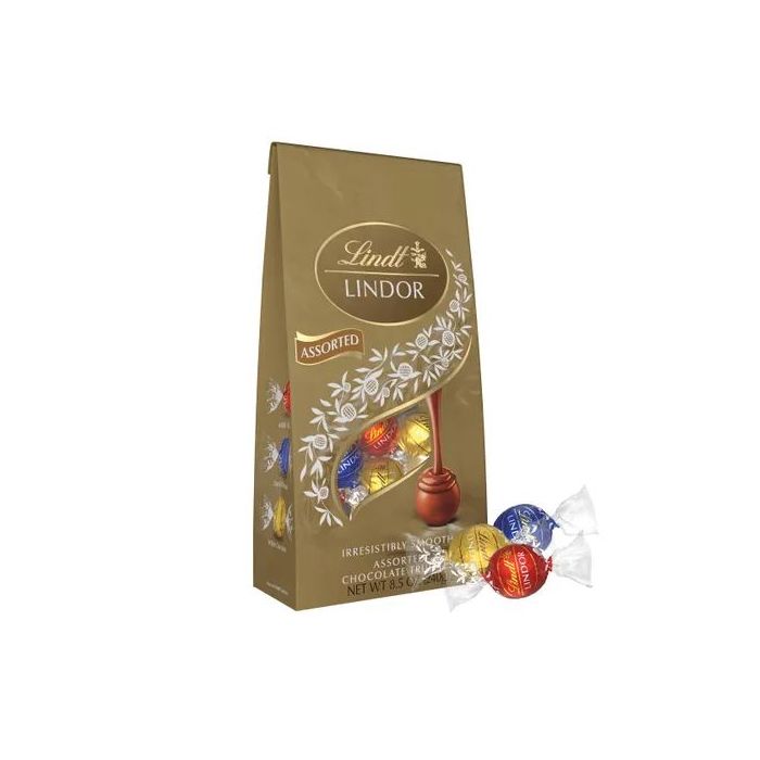 LINDT: Lindor Assorted Chocolate Truffle, 8.5 oz