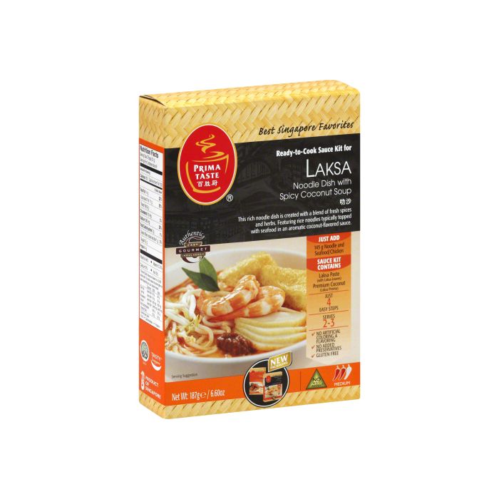 PRIMA TASTE: Laksa Coconut Curry, 6 oz