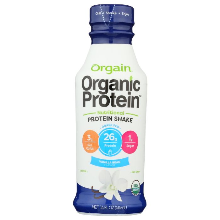ORGAIN: Protein 26G Rtd Vanilla, 14 fo