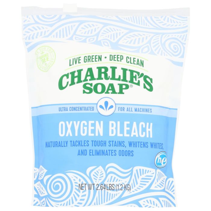 CHARLIES SOAP: Oxygen Bleach, 2.64 lb