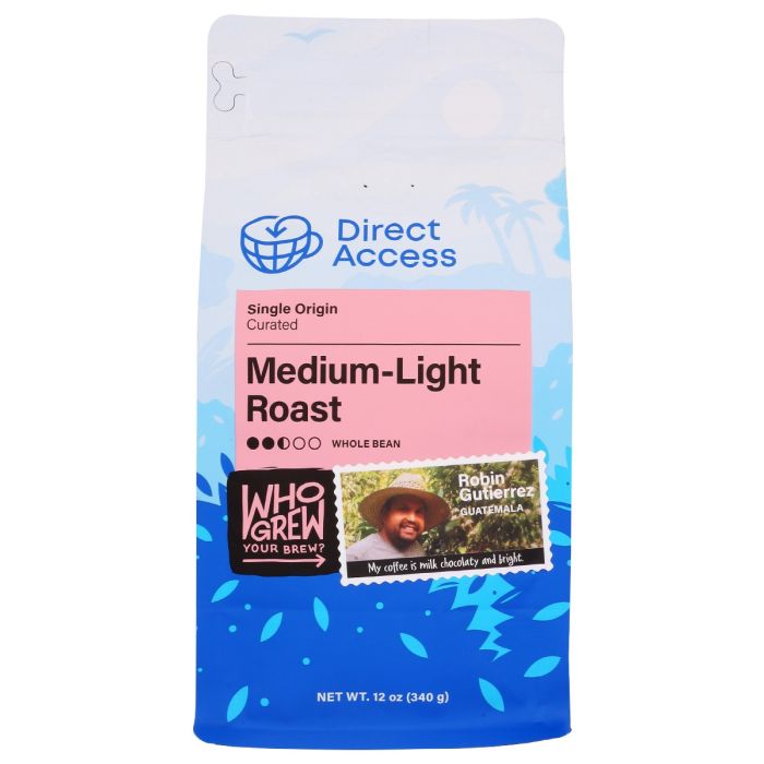 DIRECT ACCESS: Coffee Wb Medium Light, 12 oz