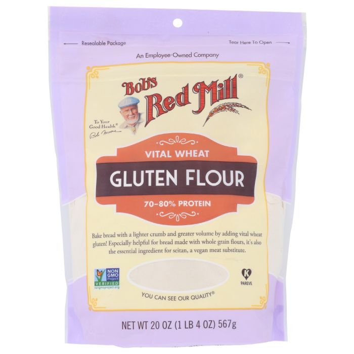 BOBS RED MILL: Flour Wheat Gluten, 20 oz