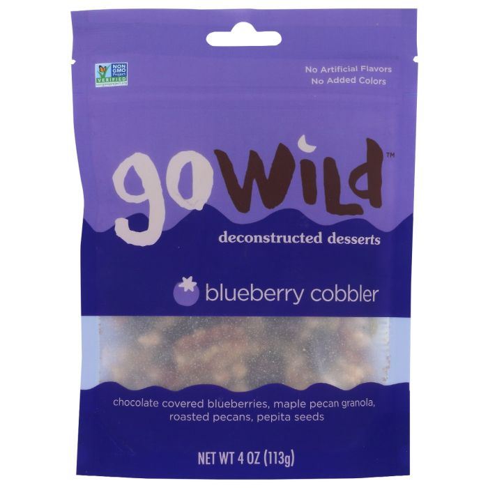 GO WILD: Snack Blubrry Cobbler, 4 oz