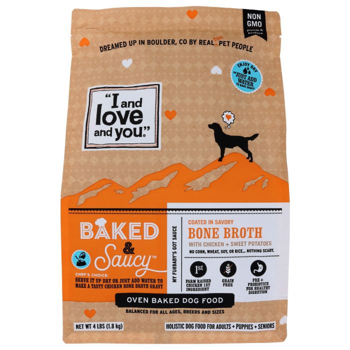 I&LOVE&YOU: Dog Food Chkn Stw Ptato, 4 lb