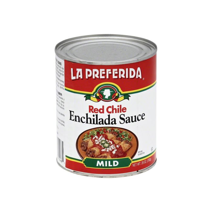 LA PREFERIDA: Red Enchilada Sauce Mild, 28 oz