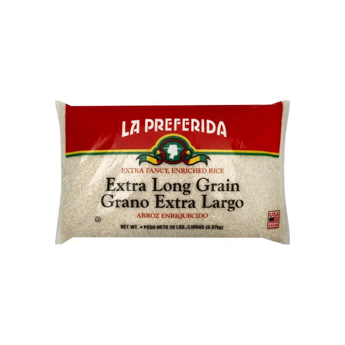 LA PREFERIDA: Long Grain Rice, 20 lb