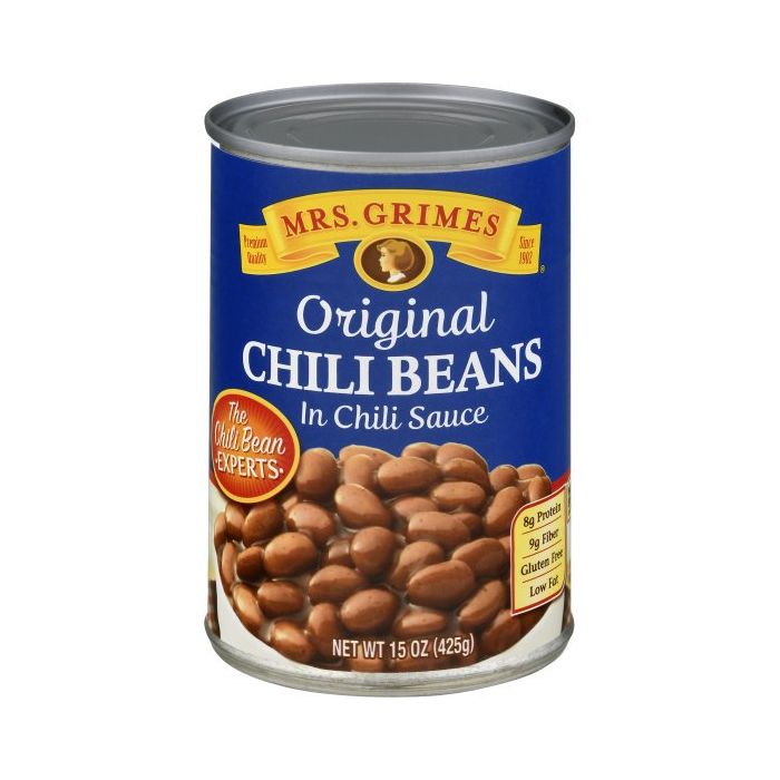 MRS GRIMES: Original Chili Beans, 15 oz