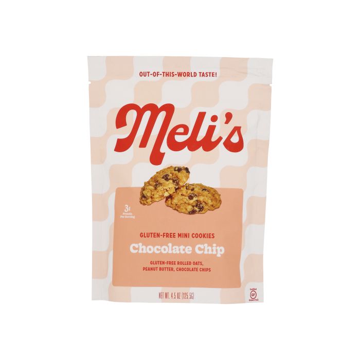 MELIS COOKIES: Chocolate Chip Cookies, 4.5 oz