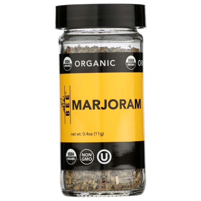 BEESPICES: Organic Marjoram, 0.4 oz