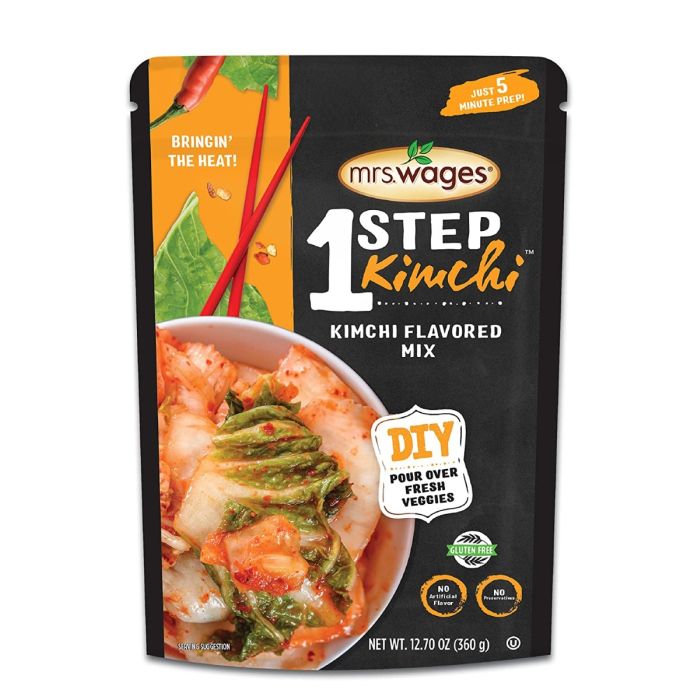 MRS WAGES: 1 Step Kimchi Flavored Mix, 12.7 oz