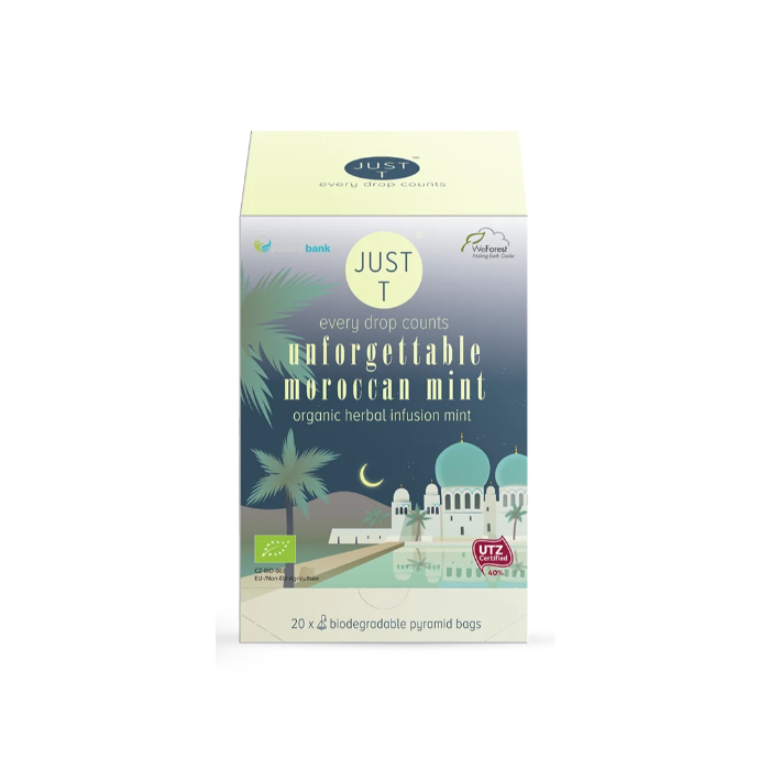 JUST T: Unforgettable Moroccan Mint Tea, 1.41 oz