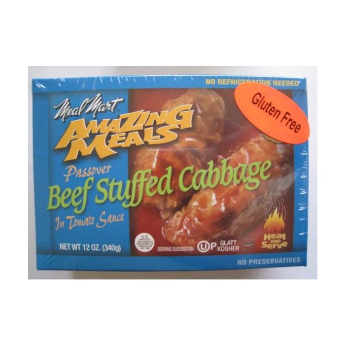 MEAL MART: Beef Stuffed Cabbage Tomato Sauce, 12 oz