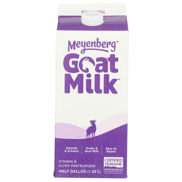 MEYENBERG: Ultra Pasteurized Goat Milk, 64 oz