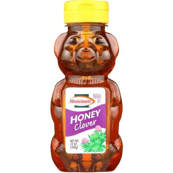 MANISCHEWITZ: Clover Honey Bear Squeeze, 12 oz