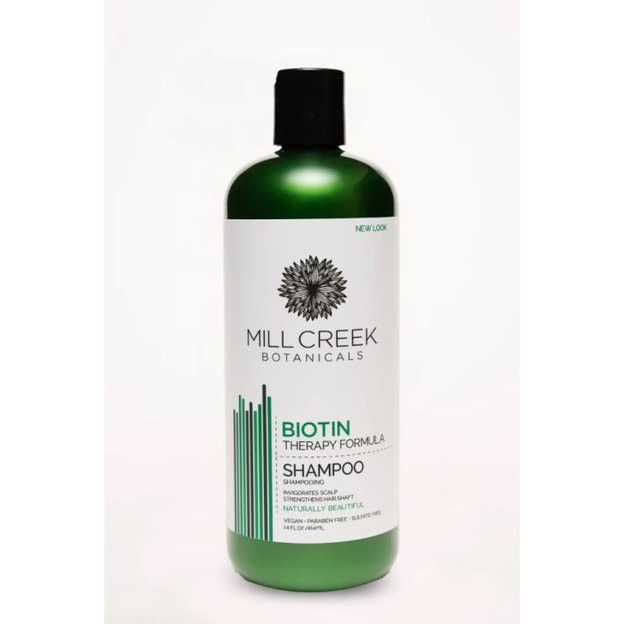 MILL CREEK: Biotin Shampoo, 14 oz