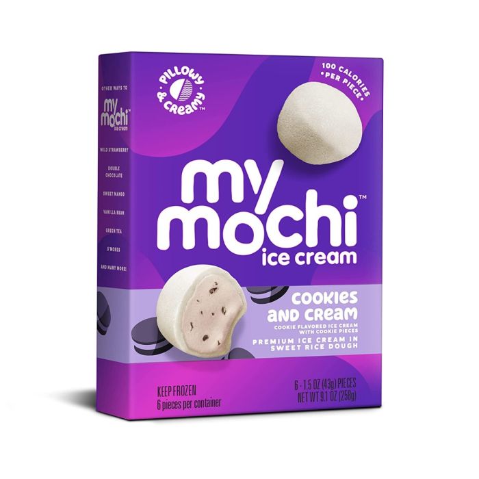 MY MO: Cookies and Cream Mochi Ice Cream, 6 pk