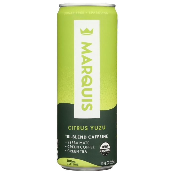 MARQUIS: Citrus Yuzu Energy Drink, 12 oz