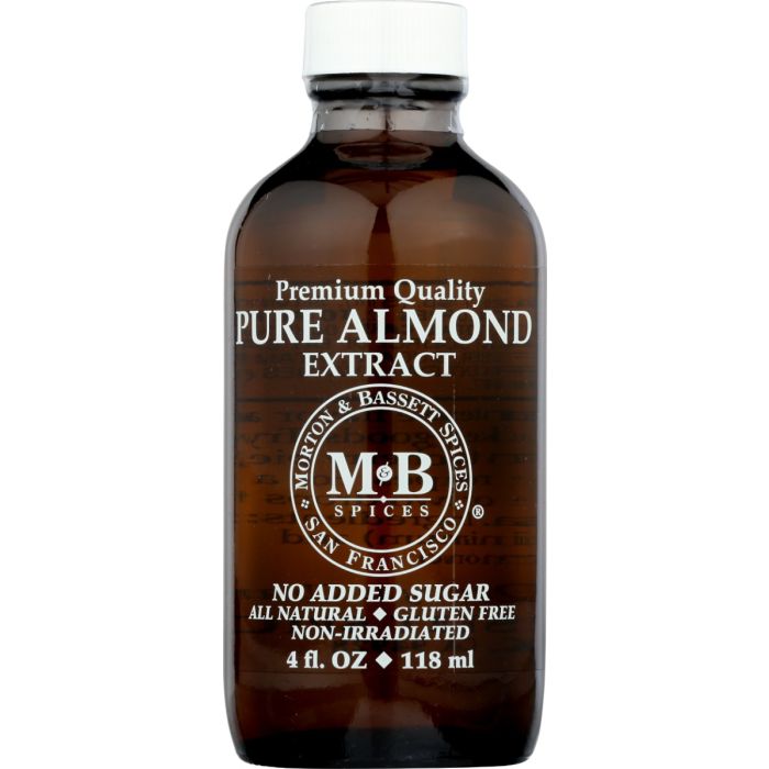 MORTON AND BASSETT: Pure Almond Extract, 4 oz