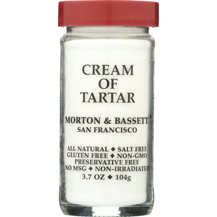 MORTON AND BASSETT: Cream of Tartar, 3.7 oz