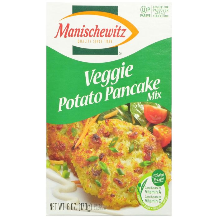 MANISCHEWITZ: Veggie Potato Pancake Mix, 6 oz