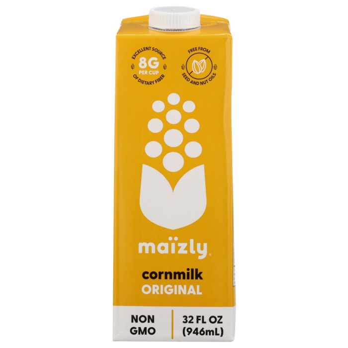 MAIZLY: Original Corn Milk Non GMO, 32 fo