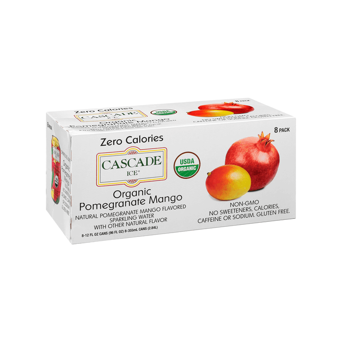 CASCADE ICE: USDA Organic Pomegranate Mango, 96 fo