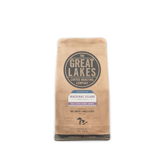THE GREAT LAKES COFFEE ROASTING CO: Mackinac Island Whole Bean Coffee, 12 oz