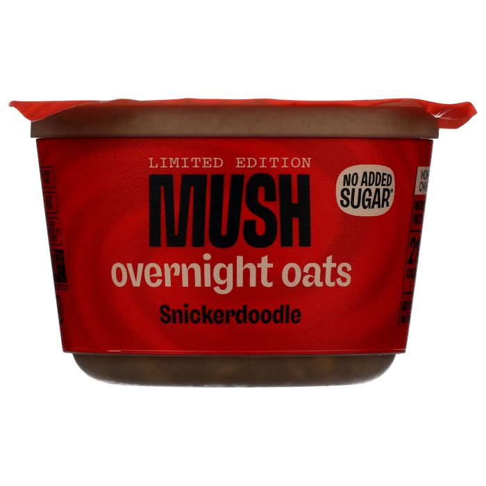 MUSH1: Overnight Oats Snickerdoodle, 5 oz