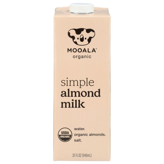 MOOALA: Organic Simple Almondmilk, 32 fo