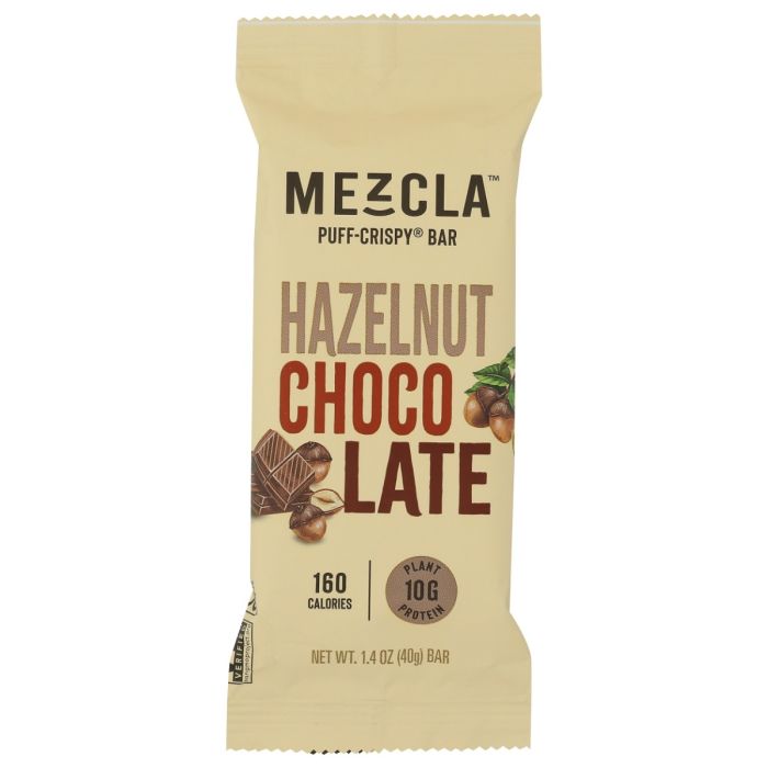 MEZCLA: Hazelnut Chocolate Bar, 1.4 oz