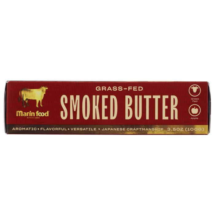 MARIN FOOD: Grass Fed Smoked Butter, 3.5 oz