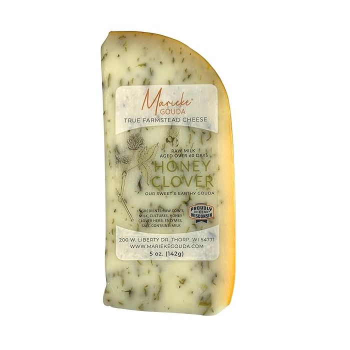 MARIEKE: Gouda Honey Clover Wedges, 5 oz