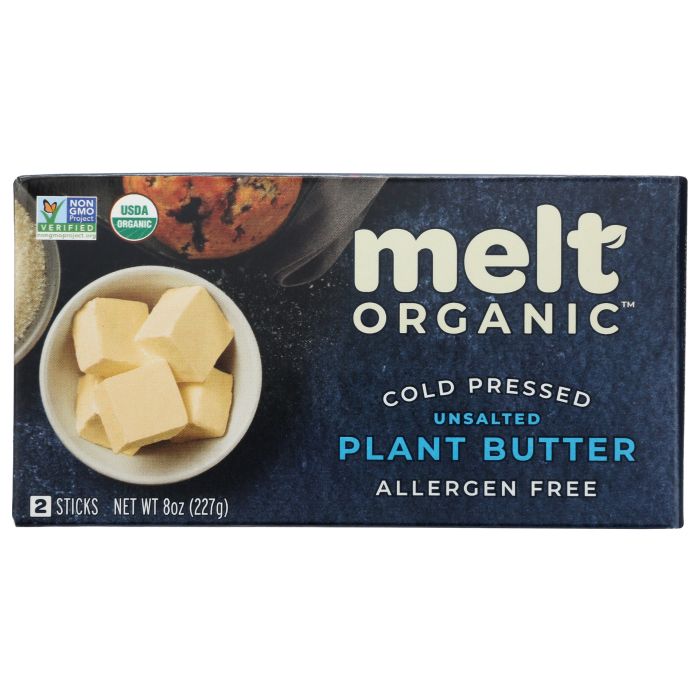 MELT: Organic Unsalted Plant Butter, 8 oz