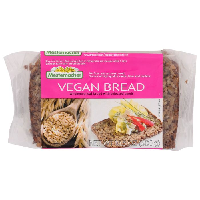 MESTEMACHER: Vegan Bread, 10.5 oz