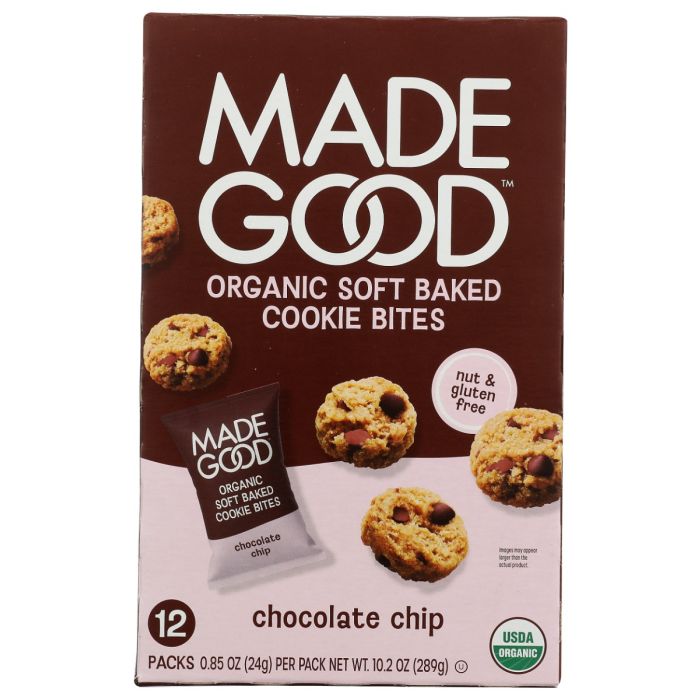 MADEGOOD: Chocolate Chip Soft Baked Mini Cookies, 10.2 oz