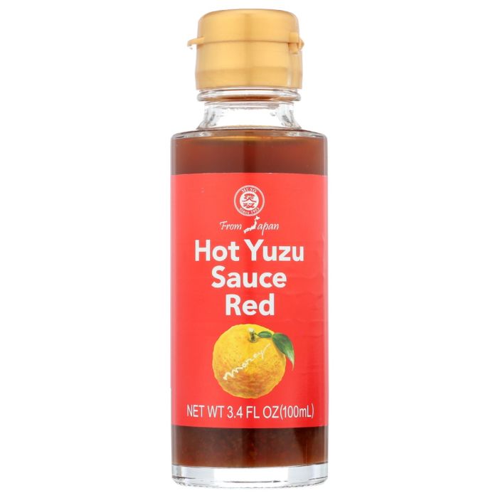 MUSO FROM JAPAN: Red Hot Yuzu Sauce, 3.4 fo