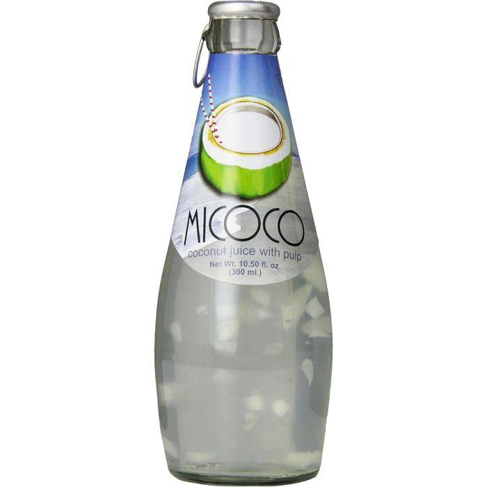 MICOCO: Coconut Juice with Pulp, 9.81 fo