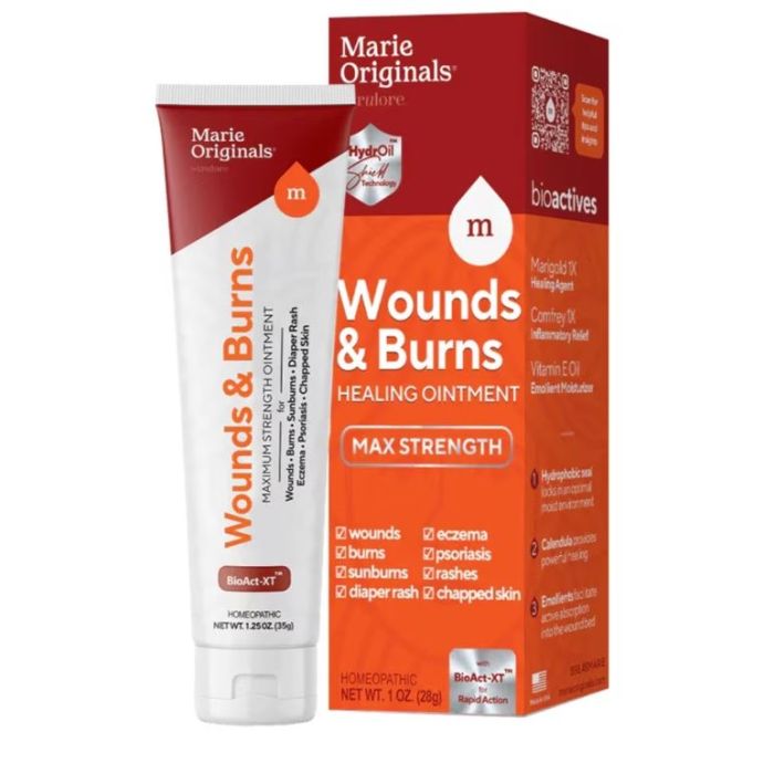 MARIE ORIGINALS: Wounds and Burns Ointment Max Strength, 1 oz