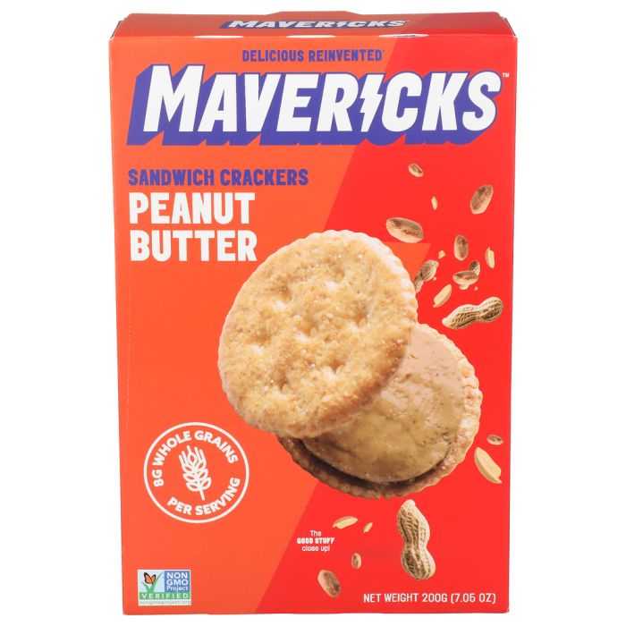 MAVERICKS: Peanut Butter Sandwich Crackers, 7 oz