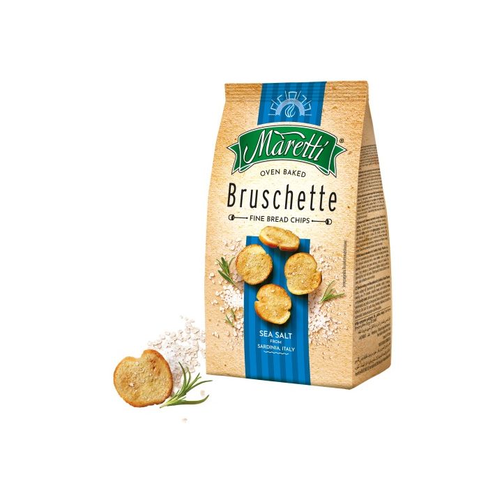 MARETTI: Sea Salt Bruschette Chips, 5 oz