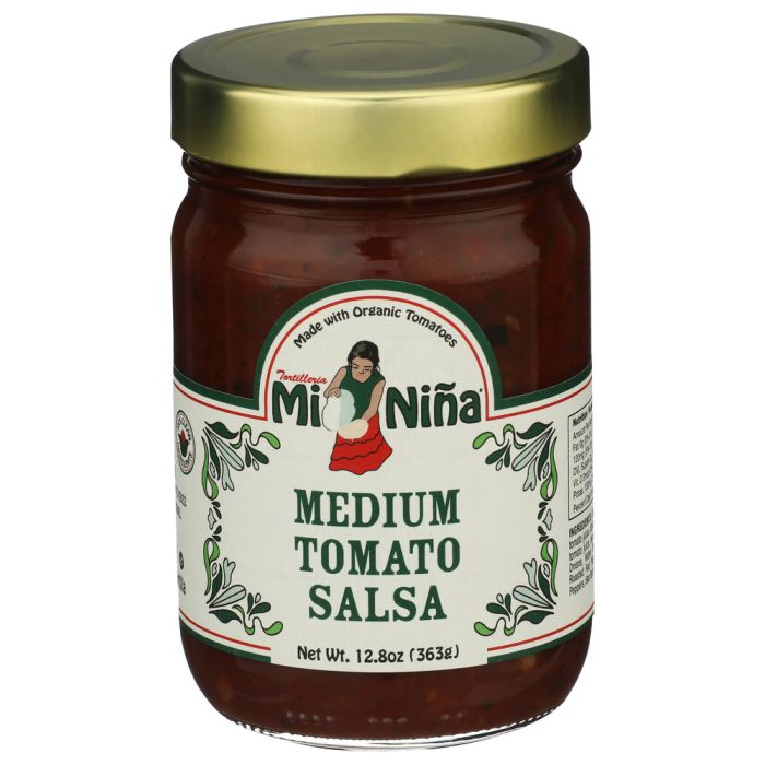 MI NINA: Medium Tomato Salsa, 12.8 oz