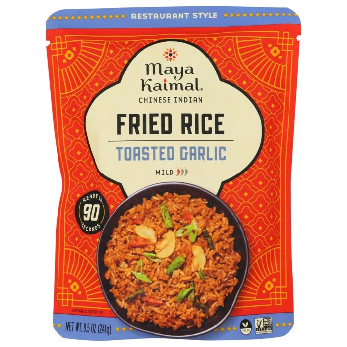 MAYA KAIMAL: Toasted Garlic Fried Rice, 8.5 oz