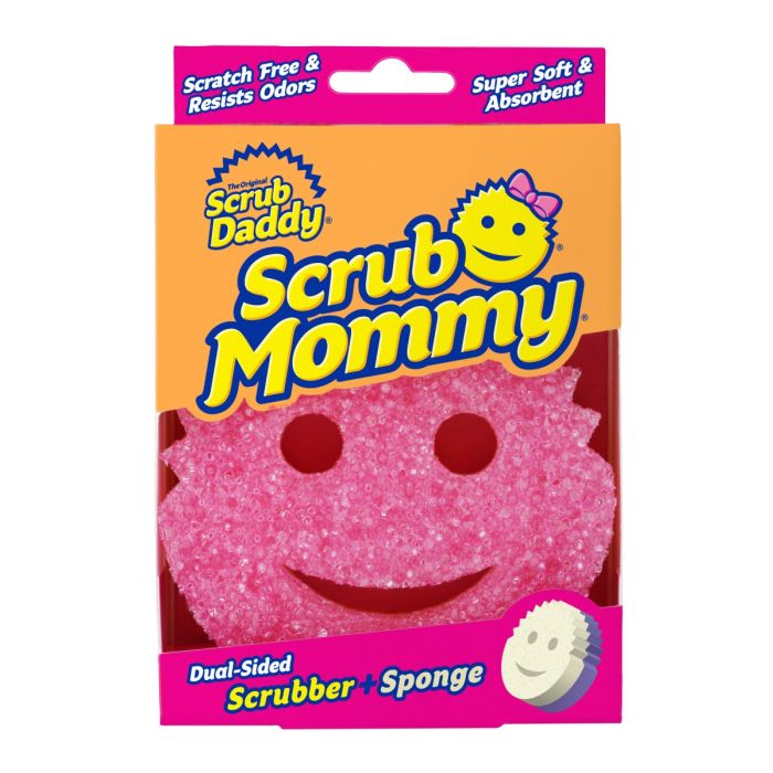 SCRUBDADDY: Scrub Mommy Dual Sided Scrubber Sponge, 1 ea