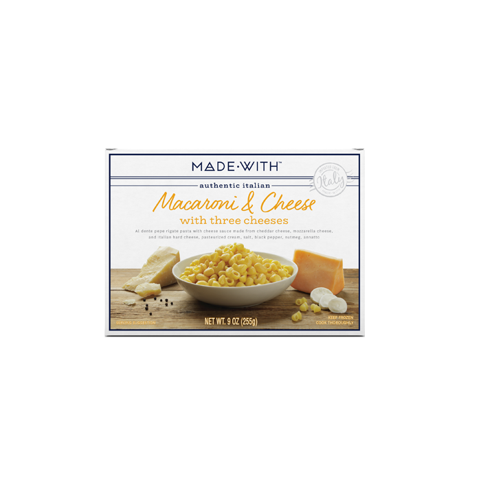 MADE WITH: Macaroni & Cheese Entree, 9 oz