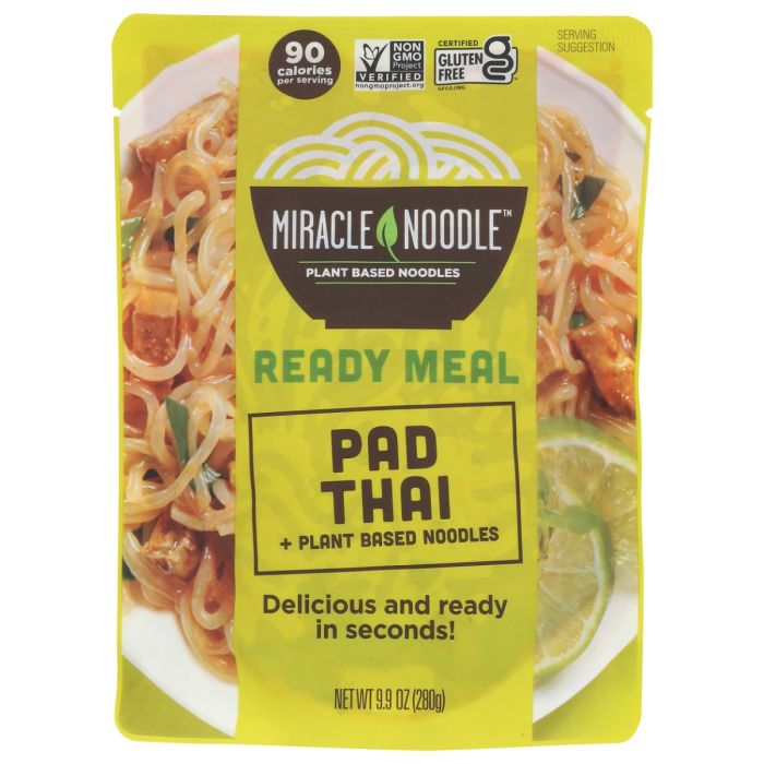 MIRACLE NOODLE: Ready To Eat Pad Thai, 9.9 oz